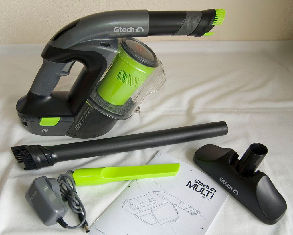 Gtech Multi Cordless 22V LiIon Rechargeable Handheld Vacuum Cleaner